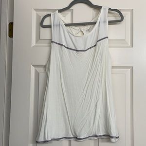 Loft XL cream tank top